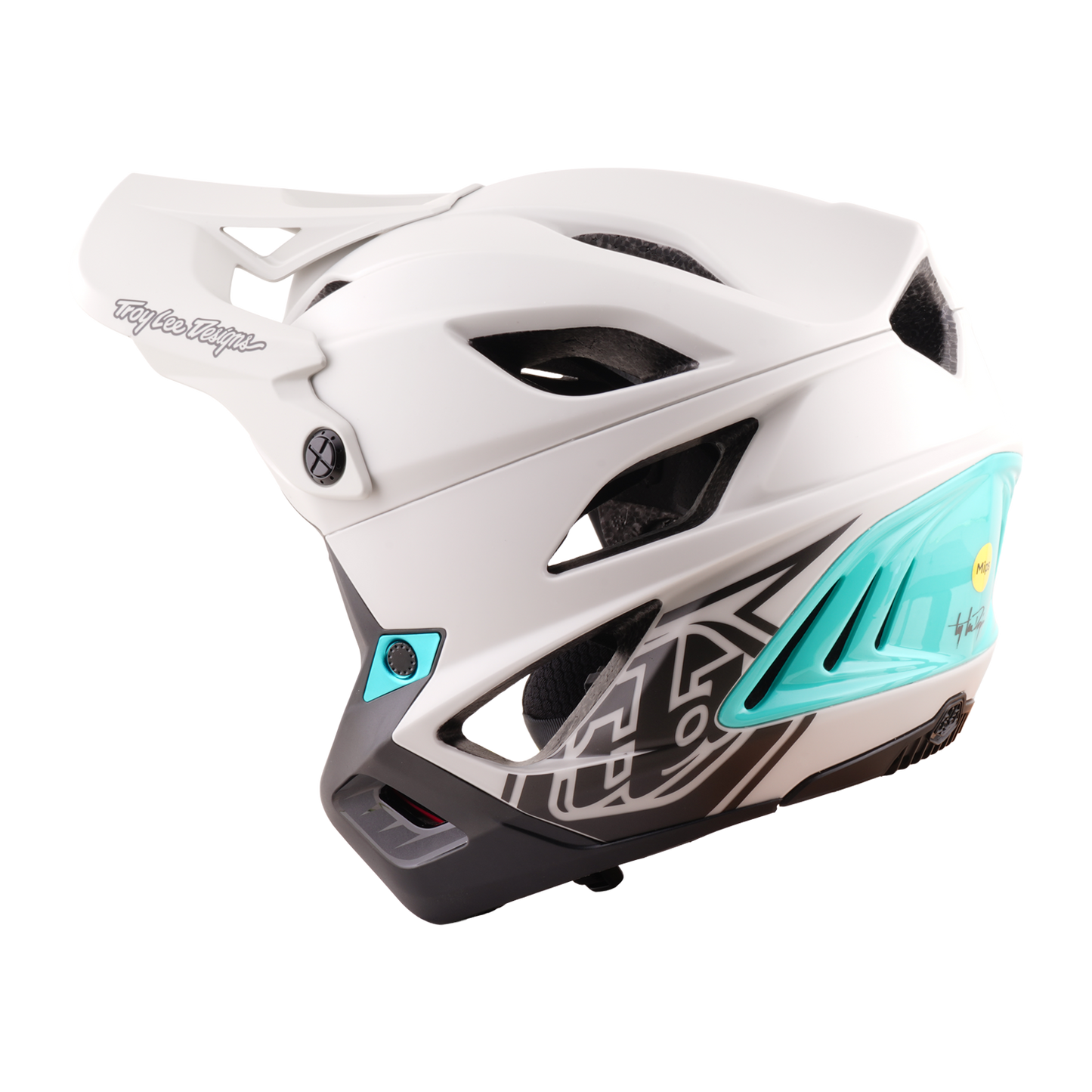 Casco MTB TROY LEE DESIGNS STAGE STUNT DRONE PUMICE Gris/Verde