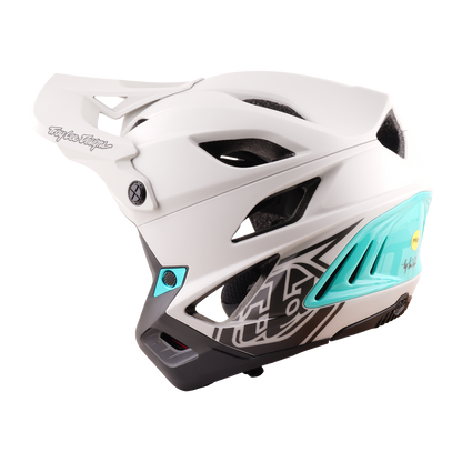 Casco MTB TROY LEE DESIGNS STAGE STUNT DRONE PUMICE Gris/Verde