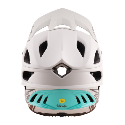 Casco MTB TROY LEE DESIGNS STAGE STUNT DRONE PUMICE Gris/Verde