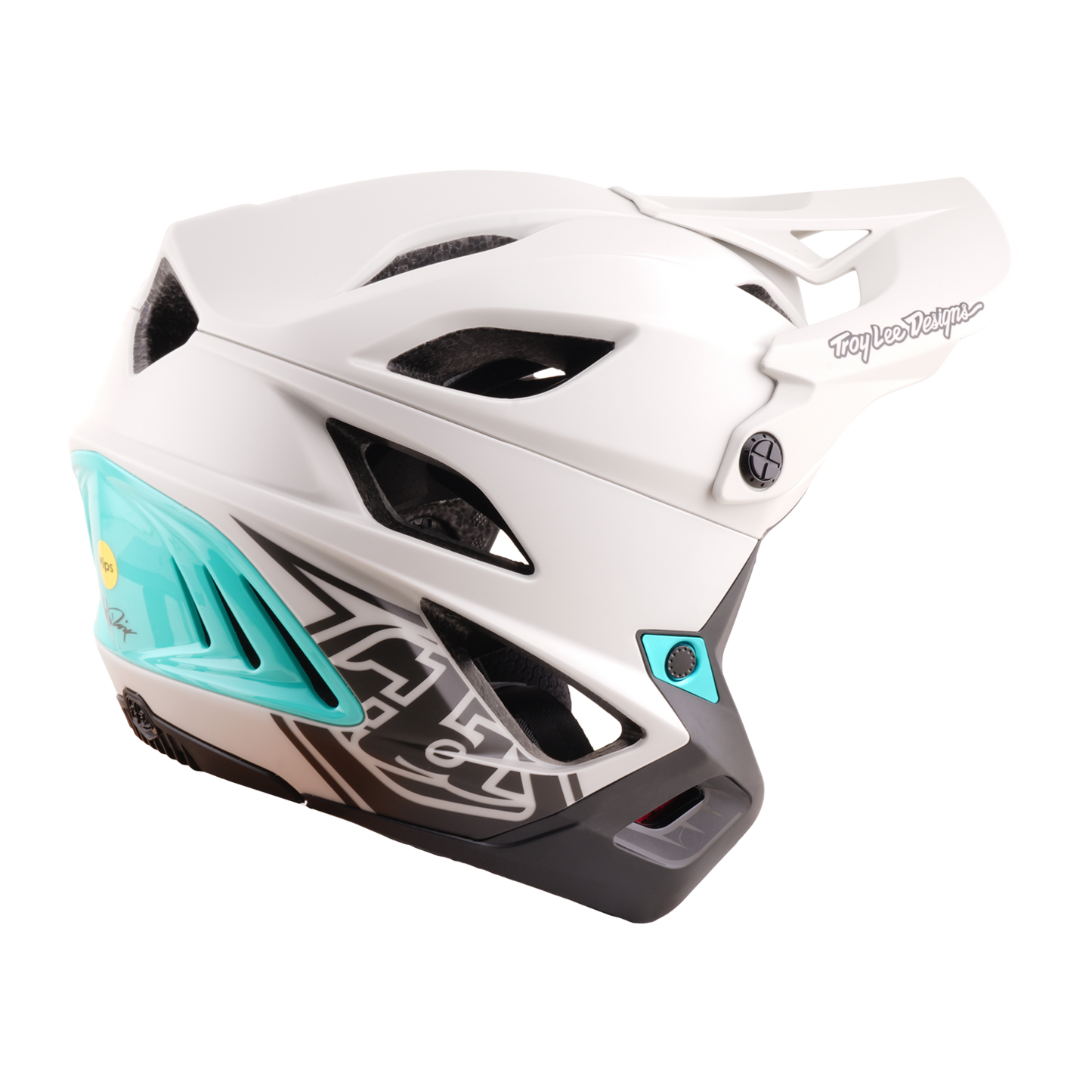 Casco MTB TROY LEE DESIGNS STAGE STUNT DRONE PUMICE Gris/Verde