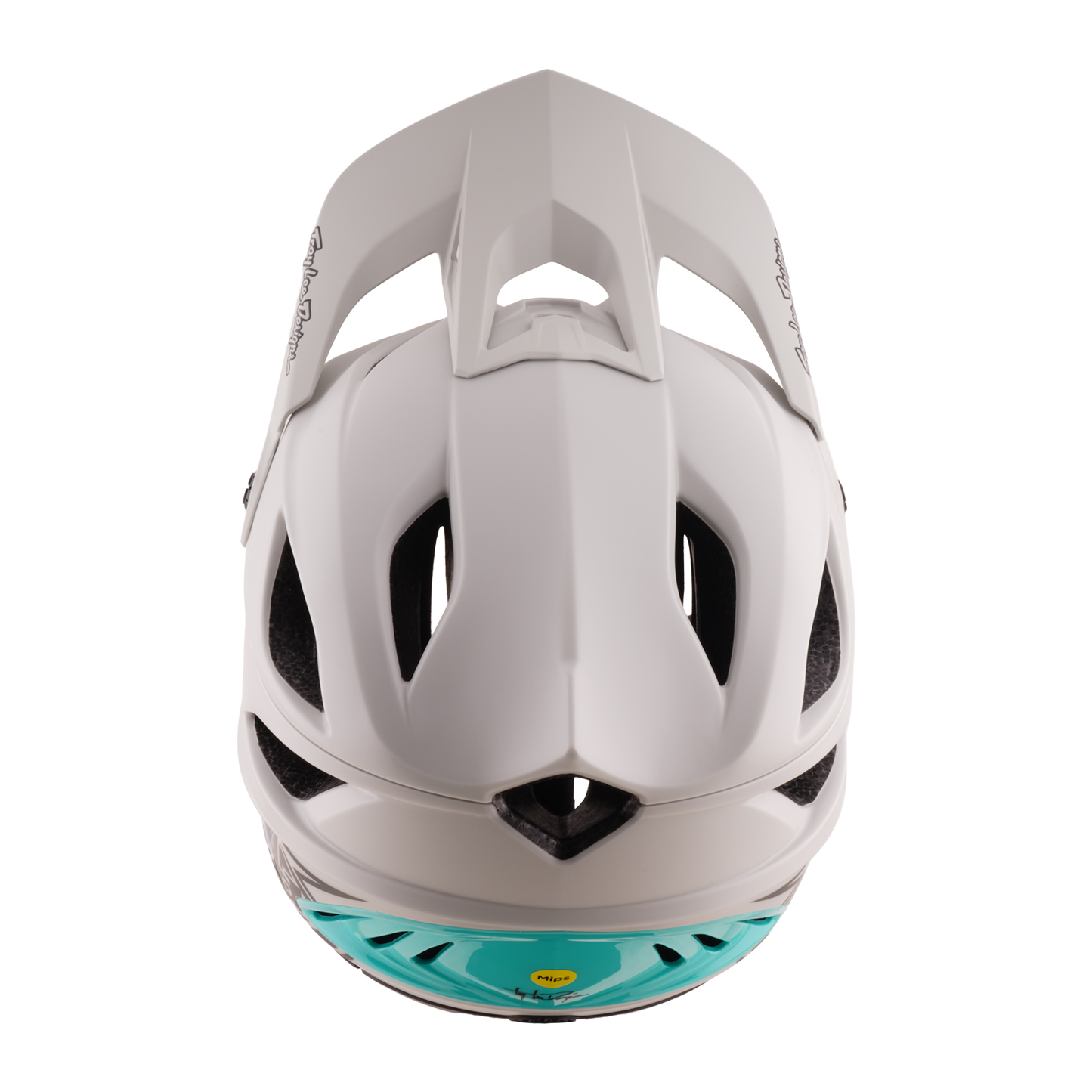 Casco MTB TROY LEE DESIGNS STAGE STUNT DRONE PUMICE Gris/Verde