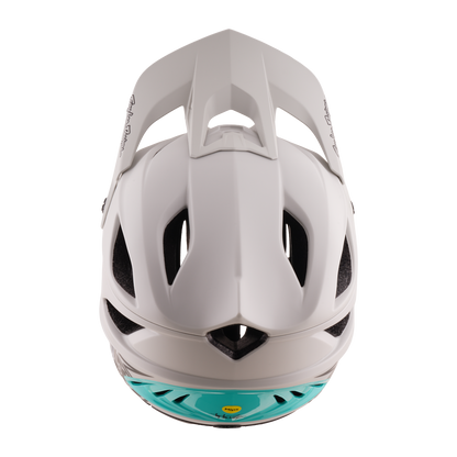 Casco MTB TROY LEE DESIGNS STAGE STUNT DRONE PUMICE Gris/Verde