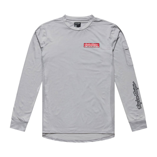 Maillot de manga larga TROY LEE DESIGNS RUCKUS RIDE CUSTOM PAINT Mid Gray
