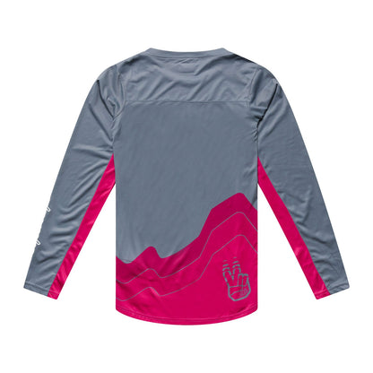 Maillot TROY LEE DESIGNS SKYLINE PRO DESCEND de manga larga Slate