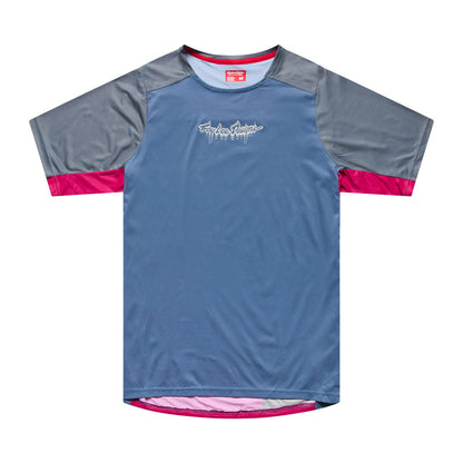 Maillot TROY LEE DESIGNS SKYLINE PRO DESCEND de manga corta Slate