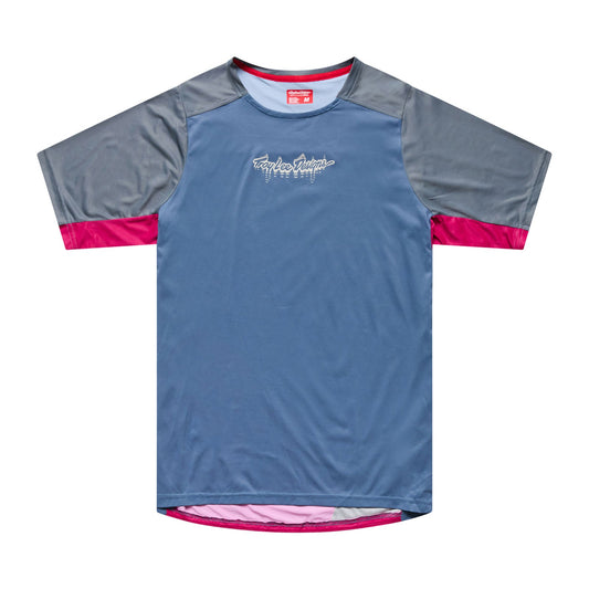 Maillot TROY LEE DESIGNS SKYLINE PRO DESCEND de manga corta Slate