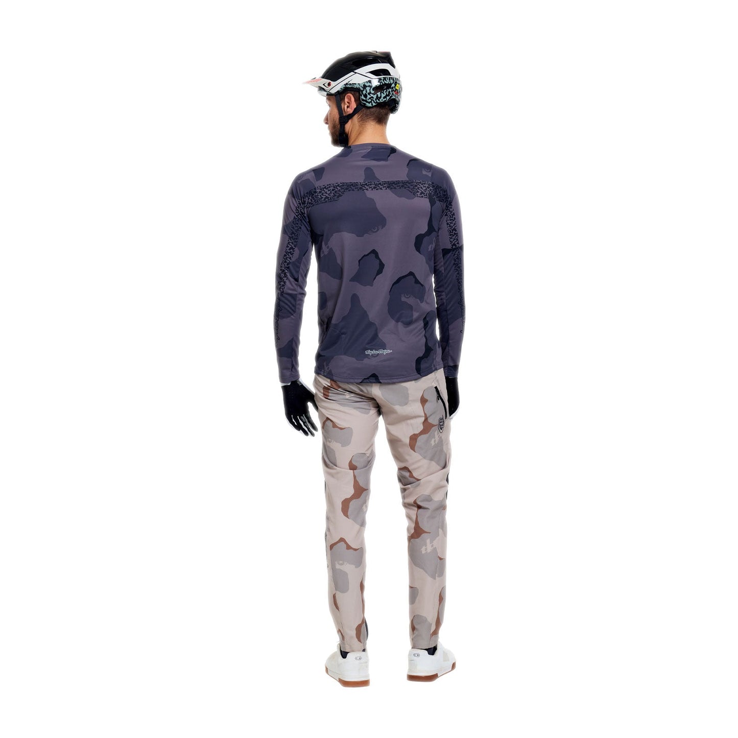 Maillot de manga larga TROY LEE DESIGNS SKYLINE PRO FLOW CAMO Carbono