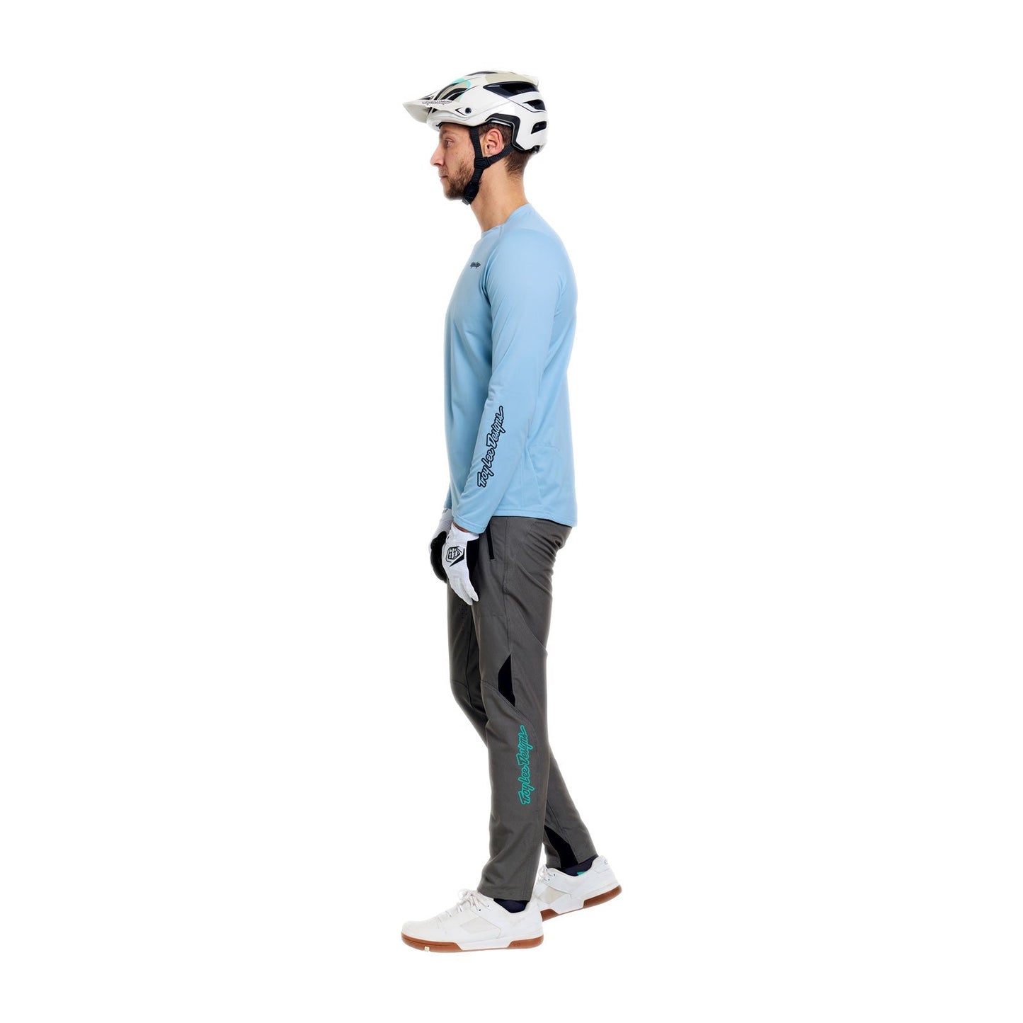 Maillot manga larga TROY LEE DESIGNS SKYLINE PRO MONO Azul