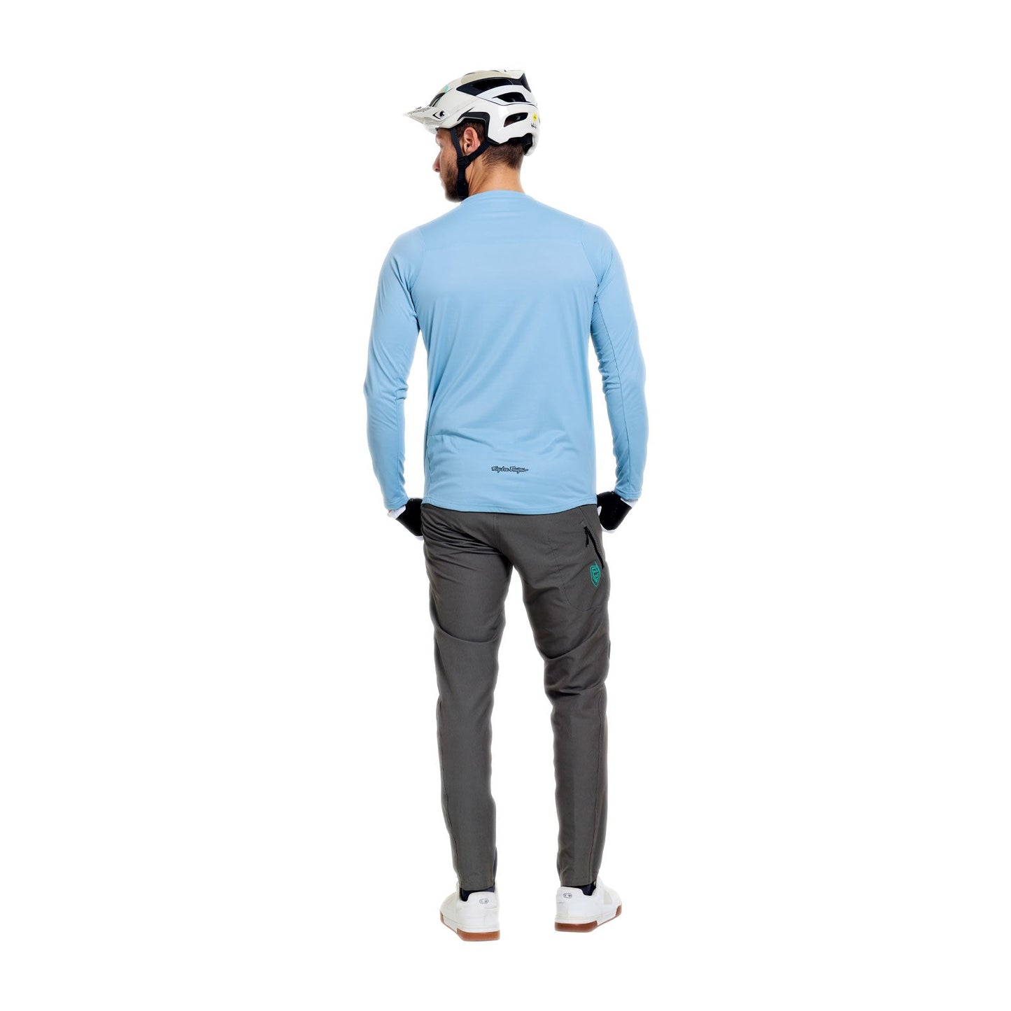 Maillot manga larga TROY LEE DESIGNS SKYLINE PRO MONO Azul