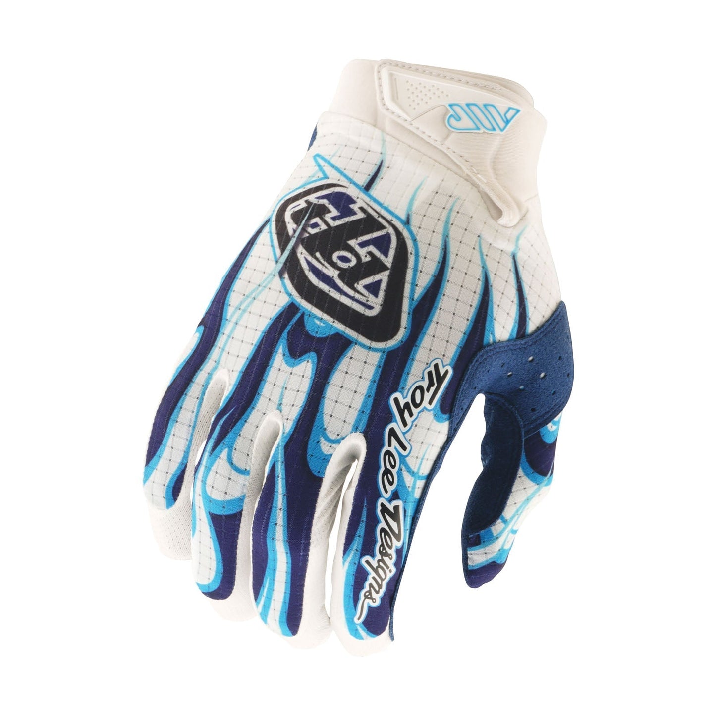 TROY LEE DESIGNS AIR TORCHED Guantes Blanco/Azul