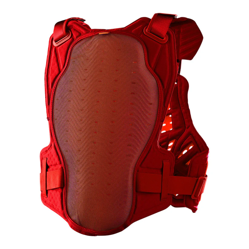 TROY LEE DESIGNS ROCKFIGHT CE FLEX Chaleco de protección Rojo