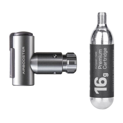 Percutor CO2 TOPEAK AIRBOOSTER + Cartucho CO2 Roscado 16 g (x1)