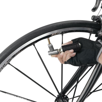 Percutor CO2 TOPEAK AIRBOOSTER + Cartucho CO2 Roscado 16 g (x1)