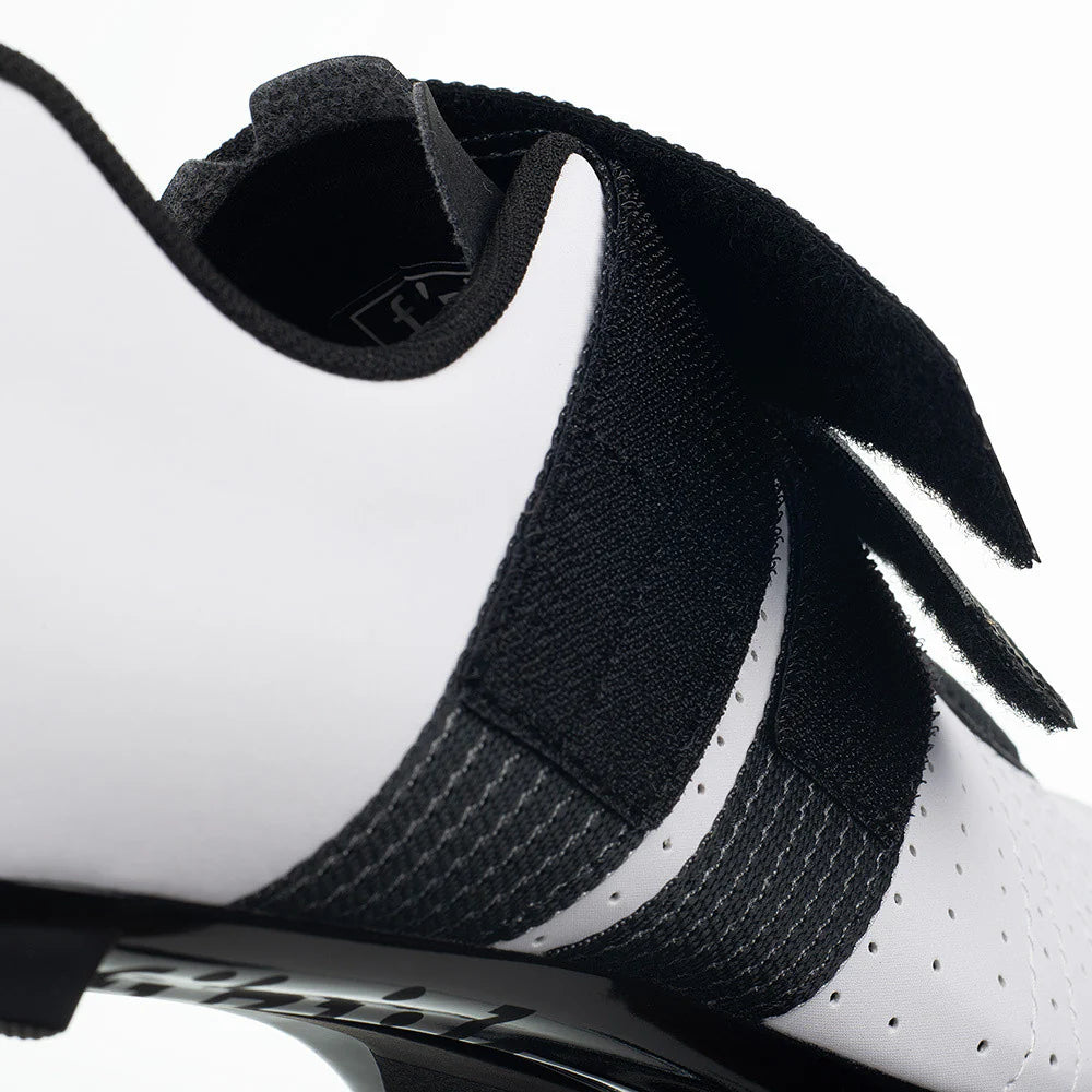 Zapatillas de carretera FIZIK R5 TEMPO POWERSTRAP blancas