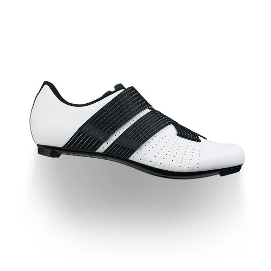 Zapatillas de carretera FIZIK R5 TEMPO POWERSTRAP blancas