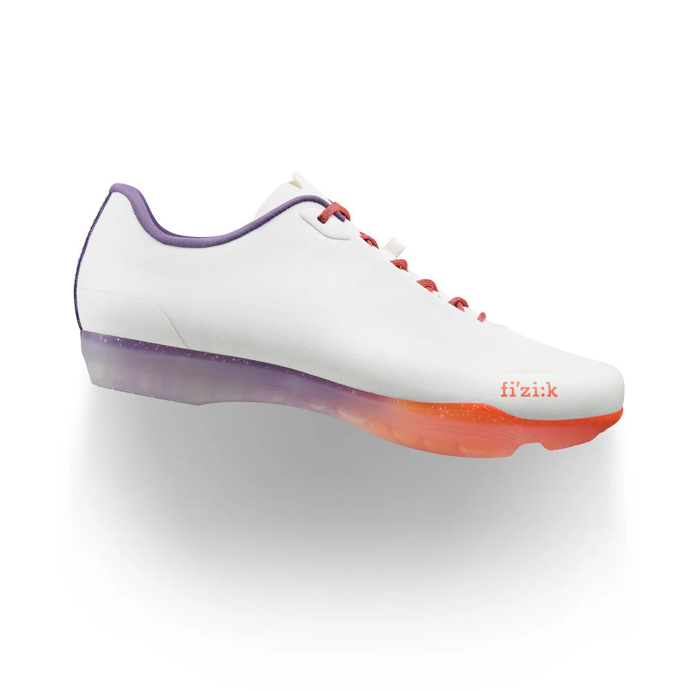 Zapatillas de carretera FIZIK BEAT Blanco/Naranja