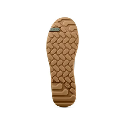 Zapatillas de MTB CRANKBROTHERS STAMP TRAIL SPEED LACE verde/arena/goma — suela