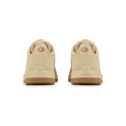 Zapatillas de MTB CRANKBROTHERS STAMP TRAIL SPEED LACE Arena/Marrón/Goma — vista trasera