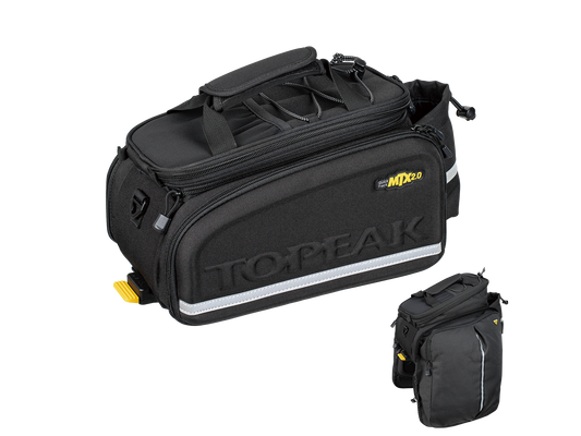 Bolsa portaequipajes TOPEAK MTX TRUNKBAG DXP - MTX 2.0 19.4L Negro