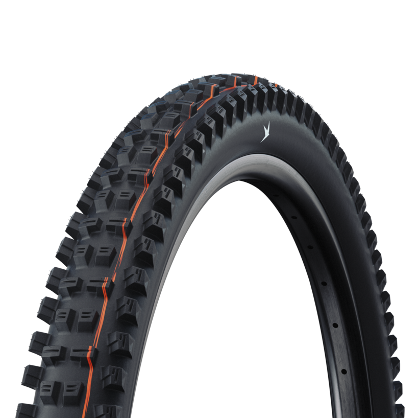 Neumático SCHWALBE TACKY CHAN TRAIL PRO SOFT RADIAL 27.5x2.50 Tubeless Ready Soft Black