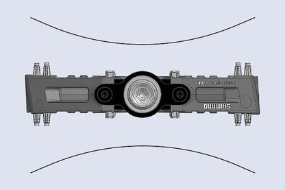 Pedales Planos SHIMANO XT PD-M8240