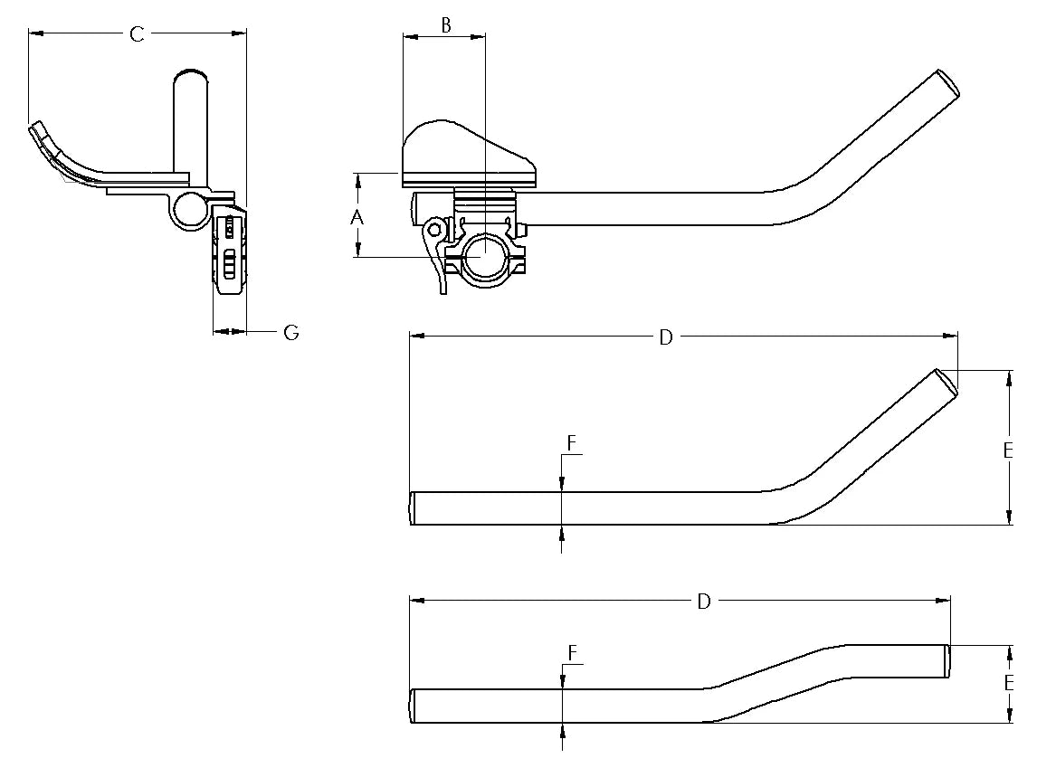 Extensores de fijación rápida REDSHIFT