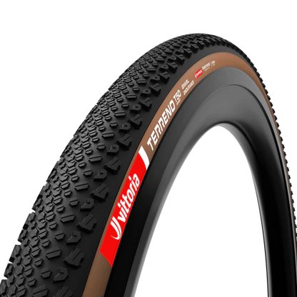 Neumático VITTORIA TERRENO T50 MIXED Gravel Endurance 700c Tubeless Ready Flexible Marrón
