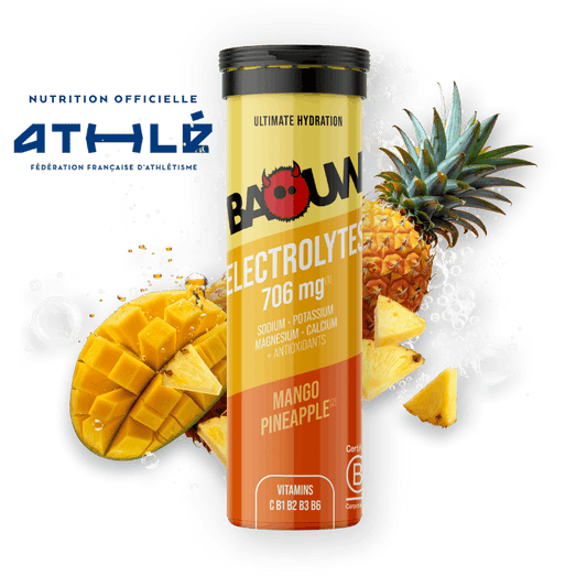 BAOUW Energy Drink (Tubo de 10 comprimidos) Mango/Piña
