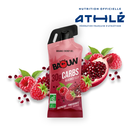 Gel Energético BAOUW Frambuesa/Granada (44g)