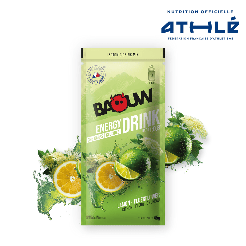 BAOUW ISOTONIC Bebida Energética (45g) Lima/Aldelfa