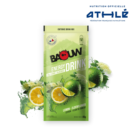 BAOUW ISOTONIC Bebida Energética (45g) Lima/Aldelfa