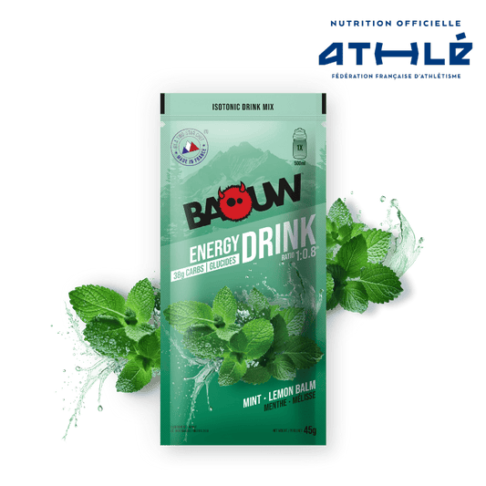 BAOUW ISOTONIC Bebida Energética (45g) Menta/Melisa