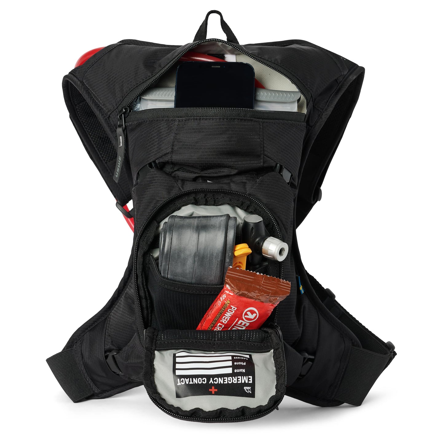 Mochila de hidratación USWE MTB HYDRO 3 L, negra