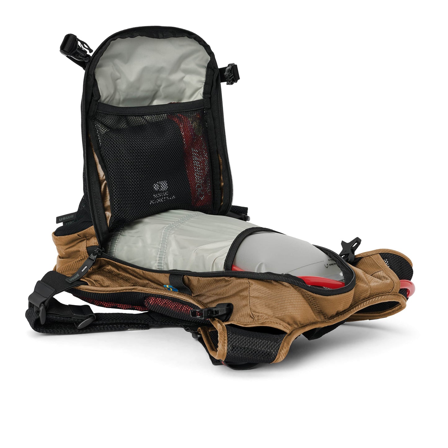 Mochila de hidratación USWE MTB HYDRO 9 L, color bronce