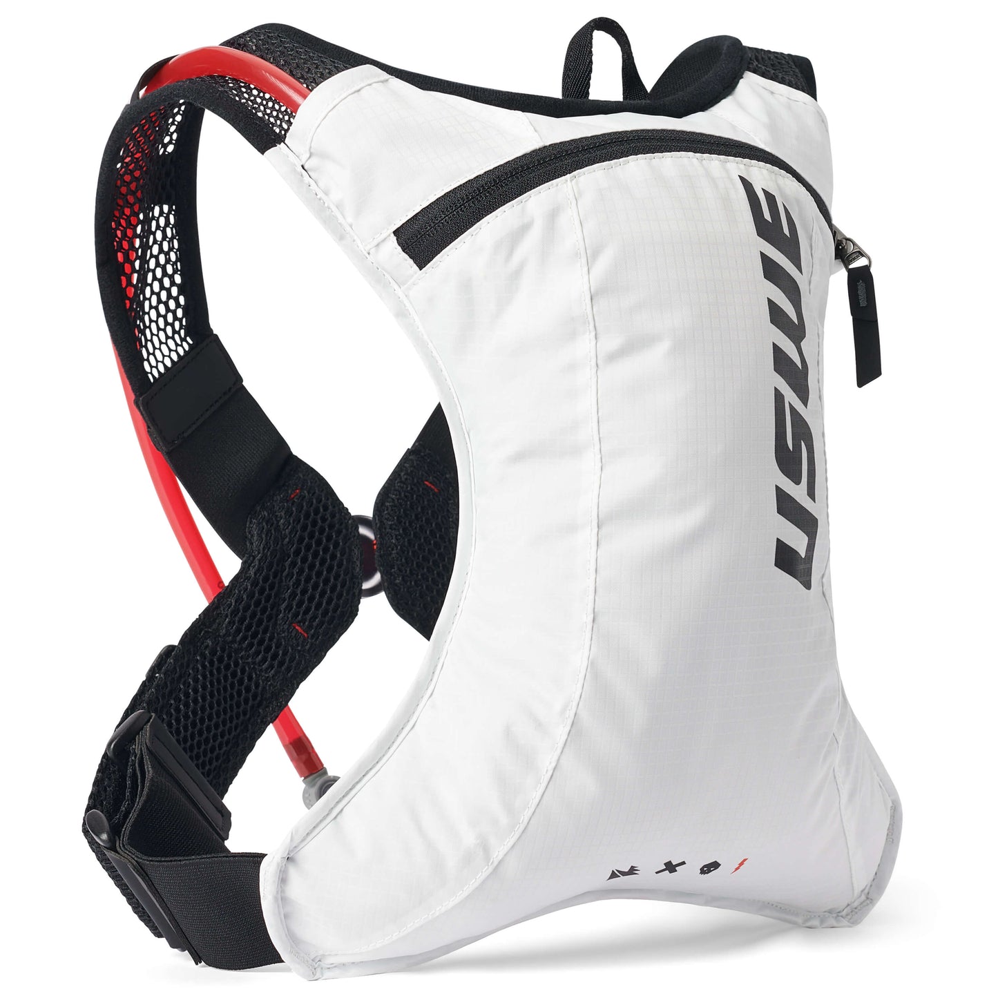Mochila de hidratación USWE RACE 2.0, 2 L, blanca