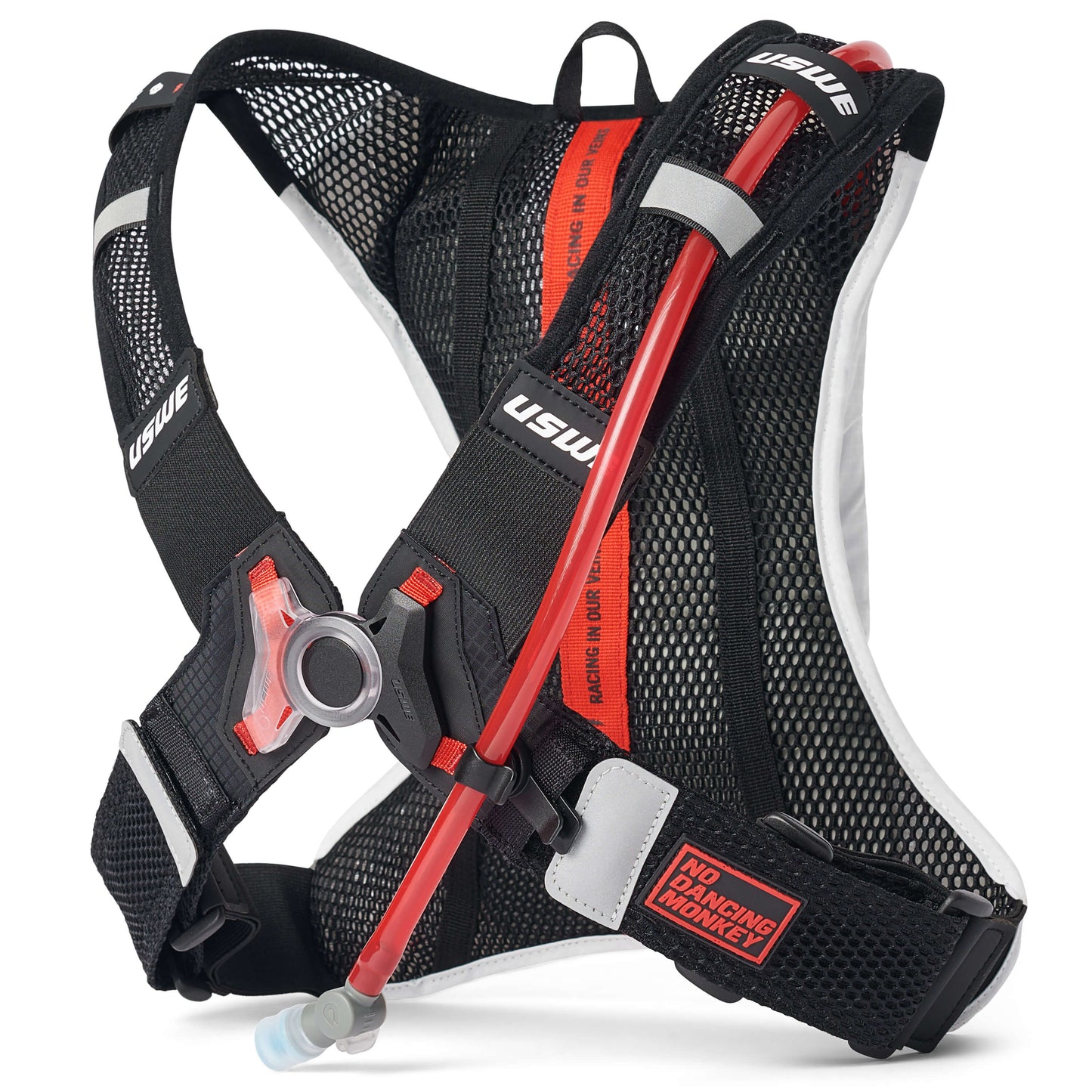 Mochila de hidratación USWE RACE 2.0, 2 L, blanca