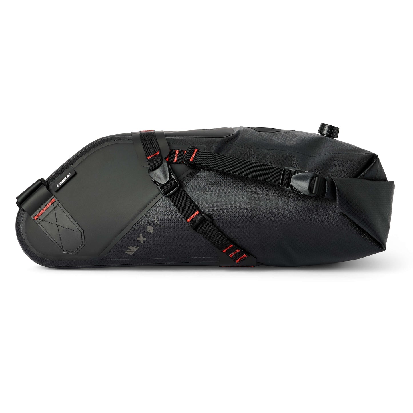 Alforja de sillín USWE ROLLTOP SADDLE BAG 9 L, negra
