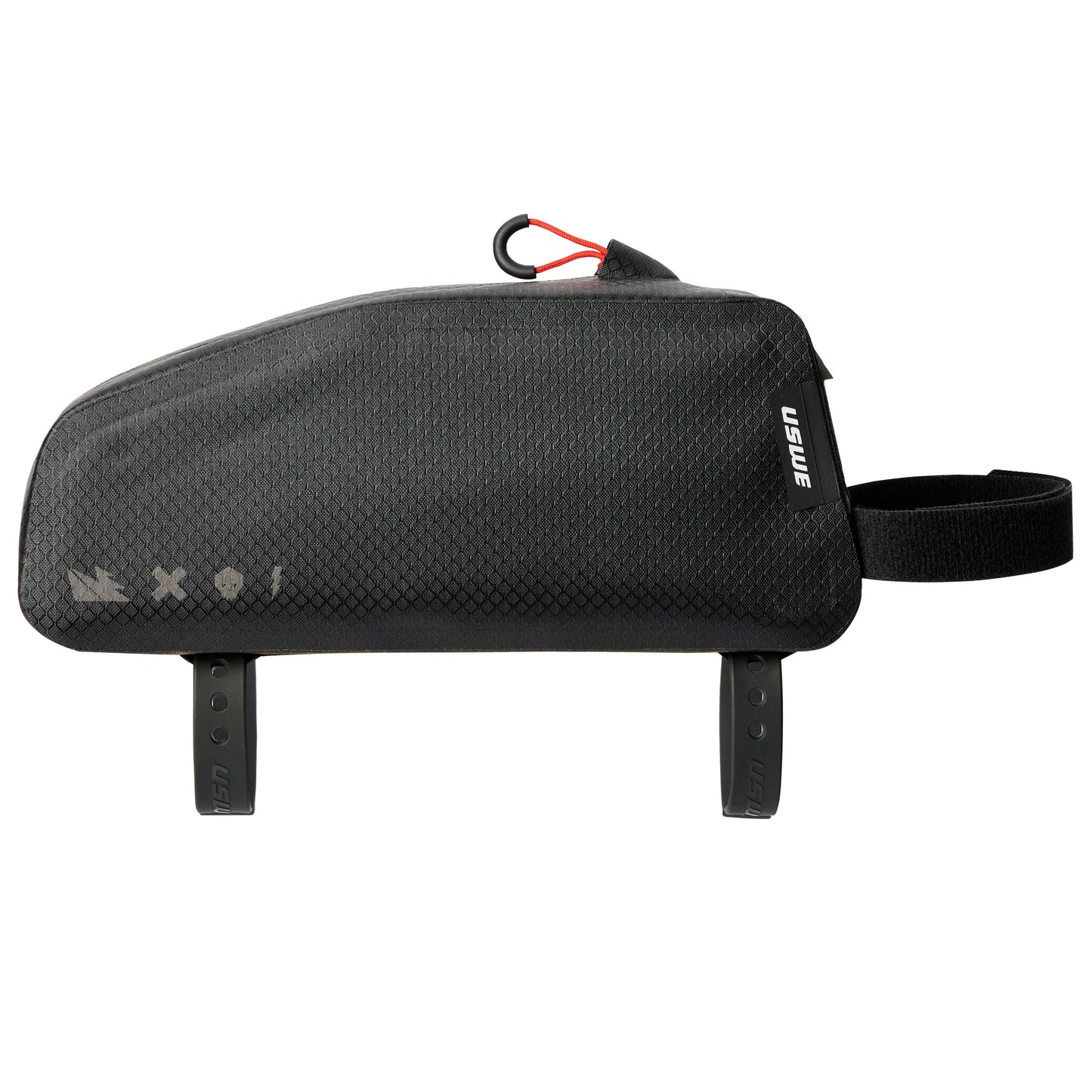 Bolsa para cuadro USWE TOP TUBE ZIPPERED 1,2 L, negra