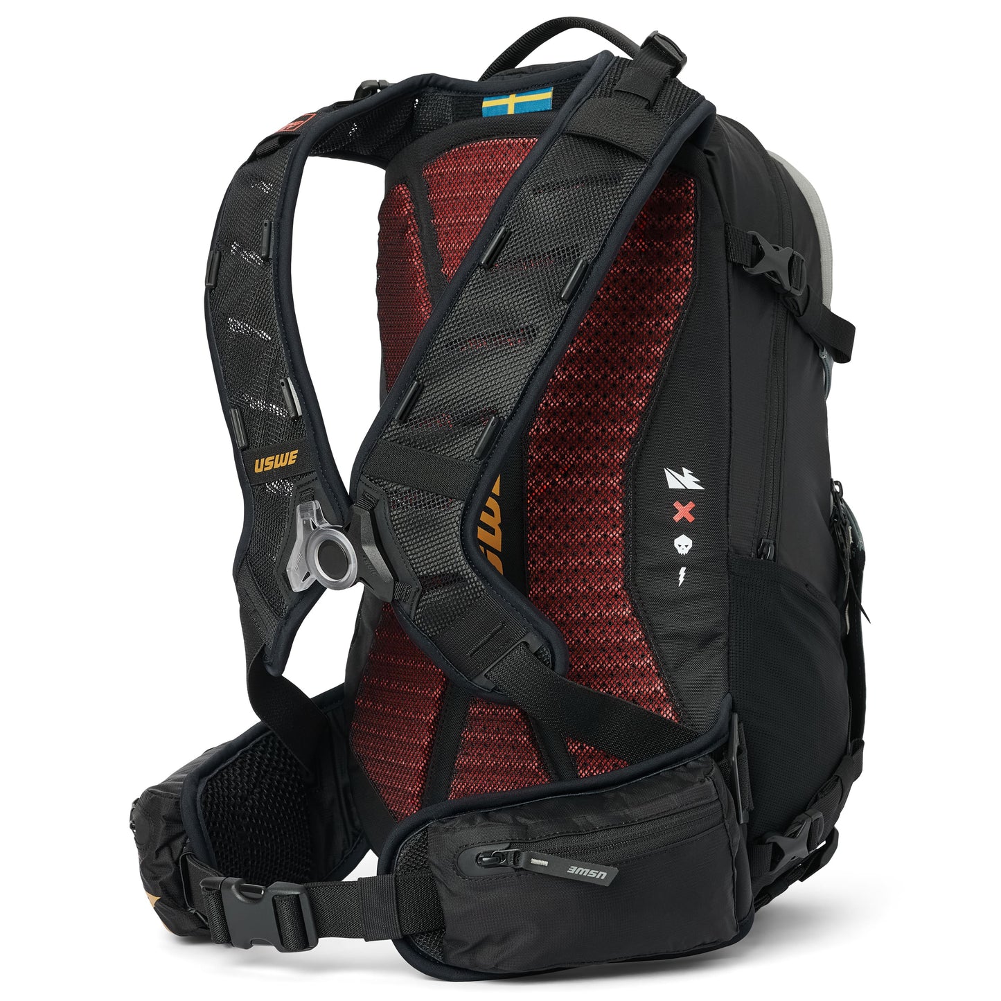 Mochila USWE WATT E-BIKE 25 L negra