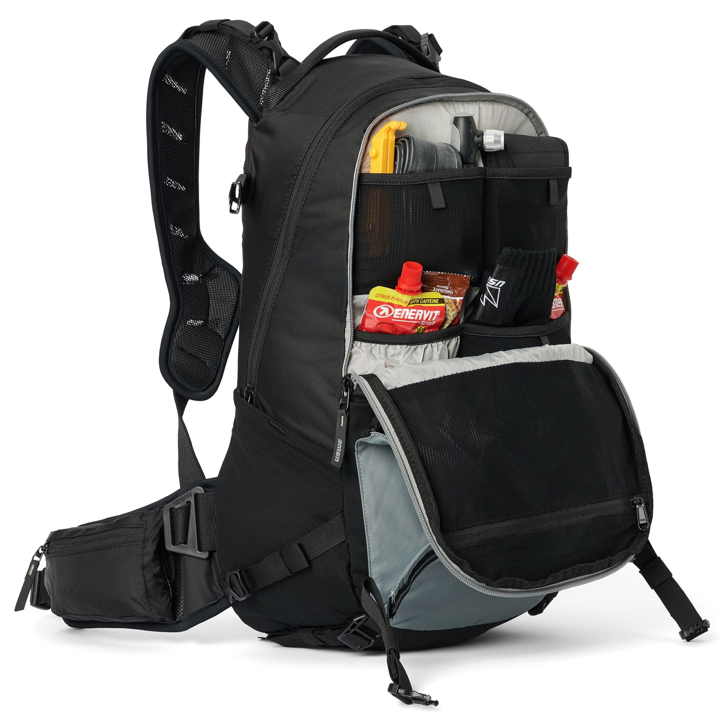 Mochila USWE WATT E-BIKE 25 L negra