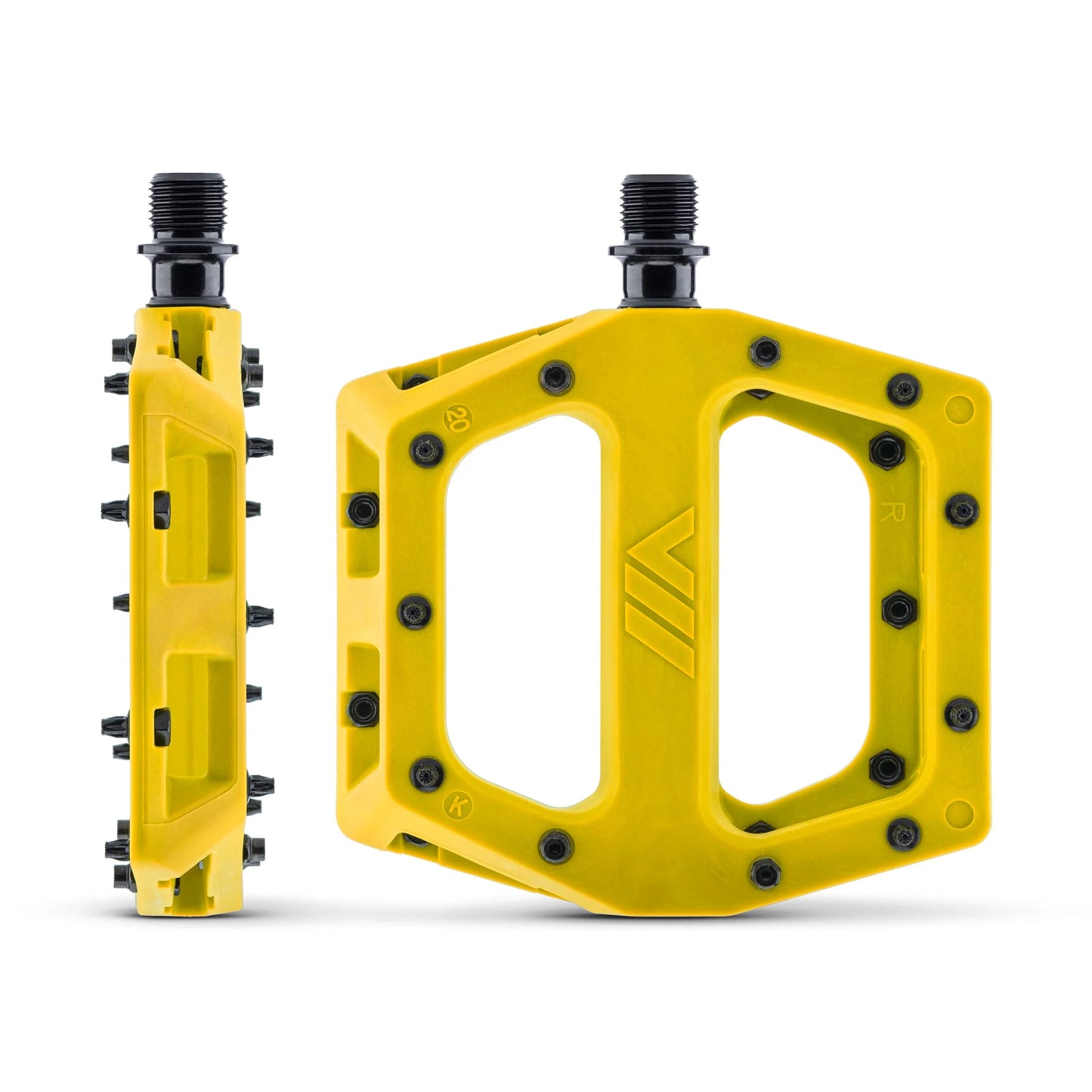 Pedales planos DMR V11 Amarillo