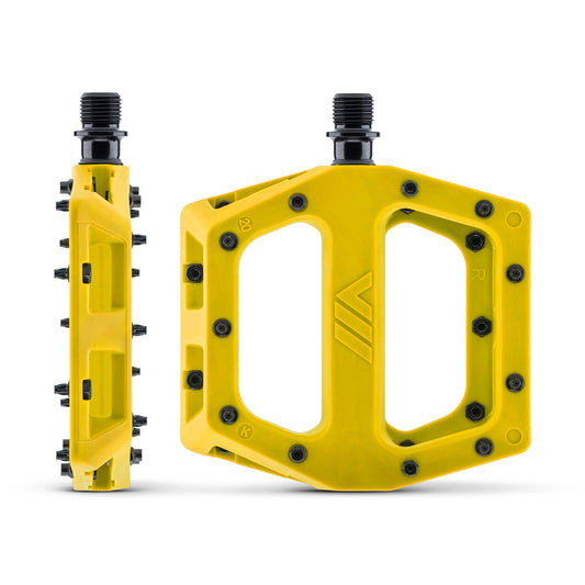 Pedales planos DMR V11 Amarillo