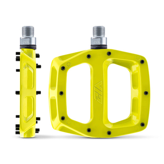 Pedales planos DMR V12 Amarillo