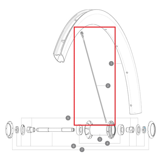 KIT 2 RADIOS INOX ESTAMPADOS DELANTEROS/TRASEROS NO LADO MOTOR 268 COSMIC PRO CARBON UST
