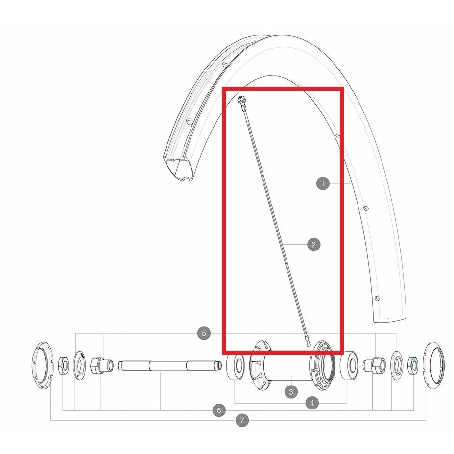 KIT 10 RADIOS INOX DELANTEROS/TRASEROS LADO NO MOTRIZ 268 COSMIC PRO CARBON UST