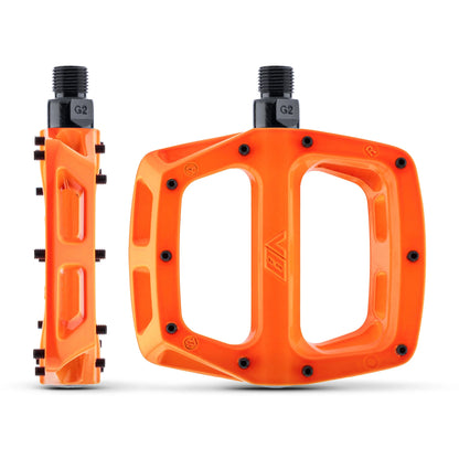 Pedales Planos DMR V8 Naranja