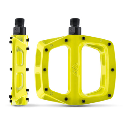 Pedales Planos DMR V8 Amarillo