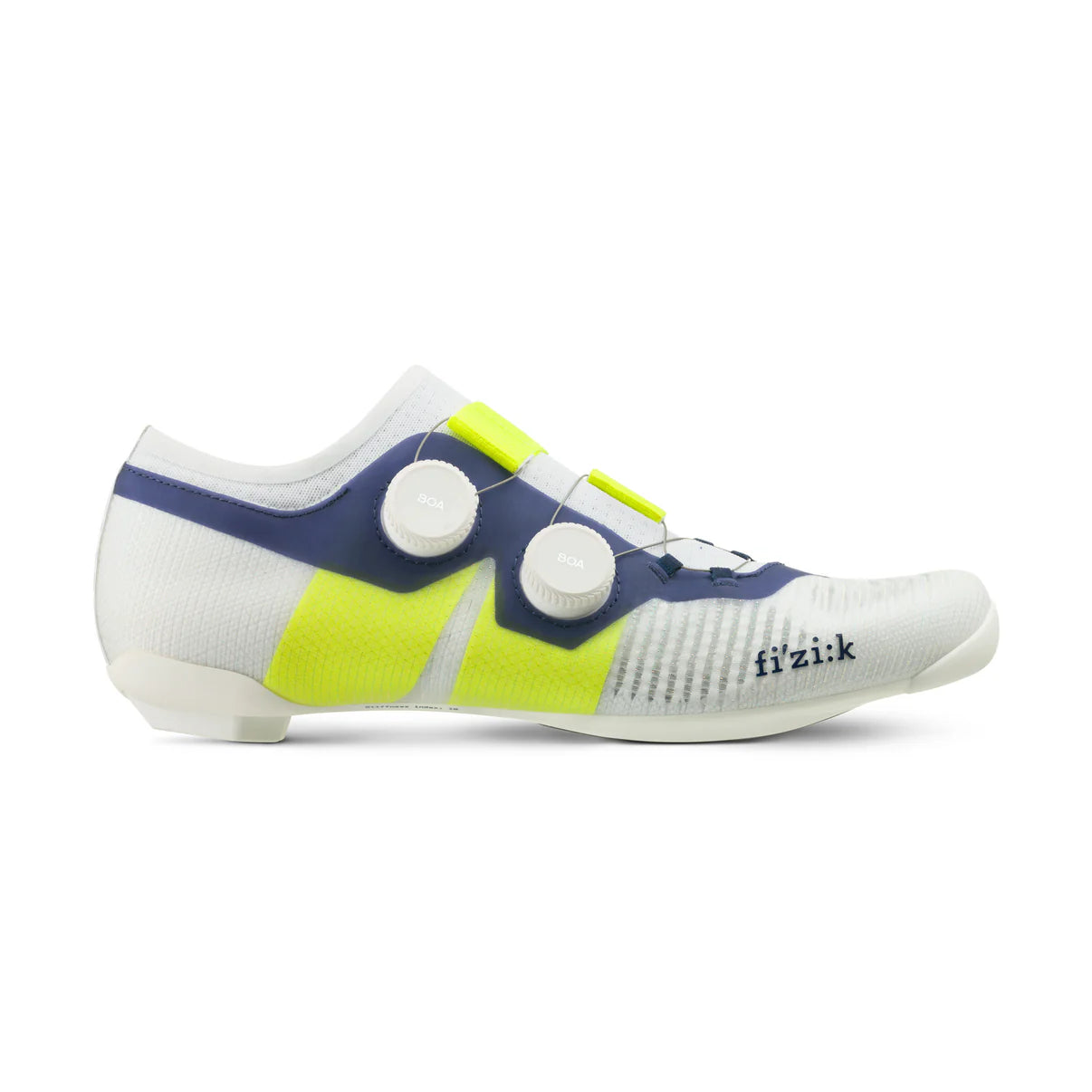 Zapatillas de carretera FIZIK VENTO VEGA CARBON Blanco/Amarillo