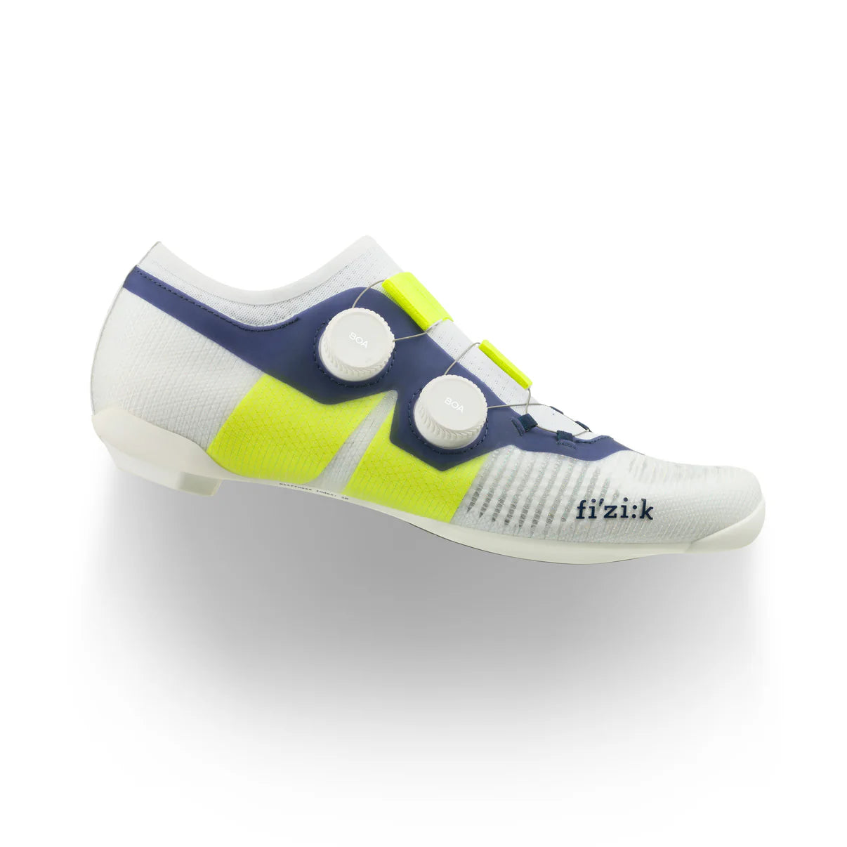 Zapatillas de carretera FIZIK VENTO VEGA CARBON Blanco/Amarillo