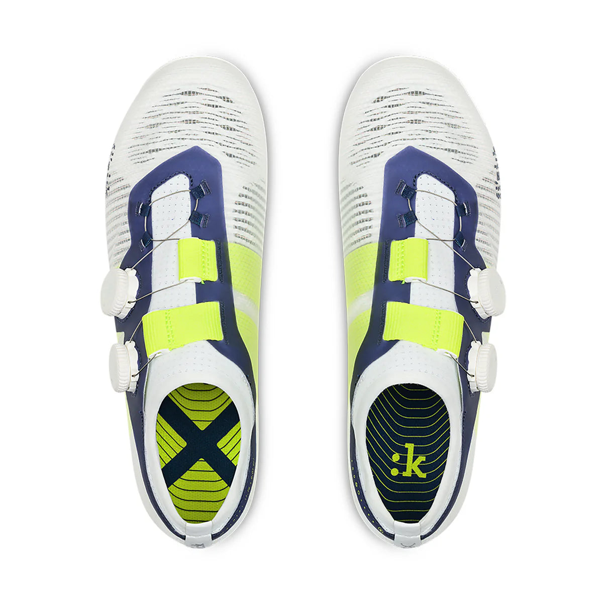 Zapatillas de carretera FIZIK VENTO VEGA CARBON Blanco/Amarillo